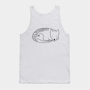 Sleeping Doggy Tank Top